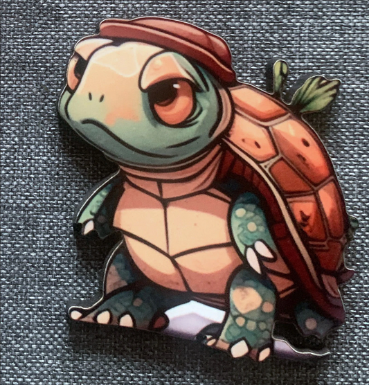 Tortoise 3 Pin Badge/ Magnet