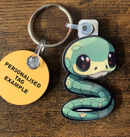 Snake 3 Keyring