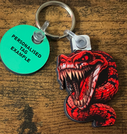Snake 2 Keyring