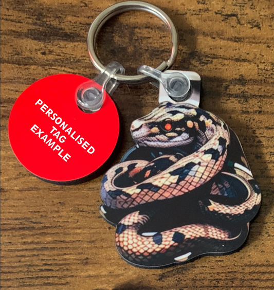 Snake 1 Keyring