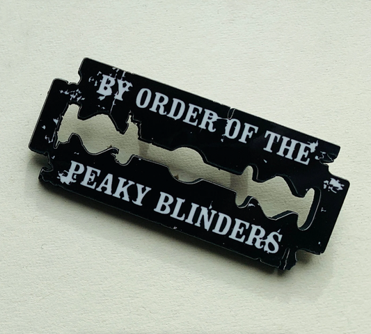Razor Blade Pin Badge/ Magnet - Peaky Blinders