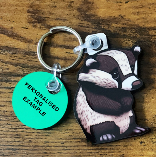 Badger 1 Keyring