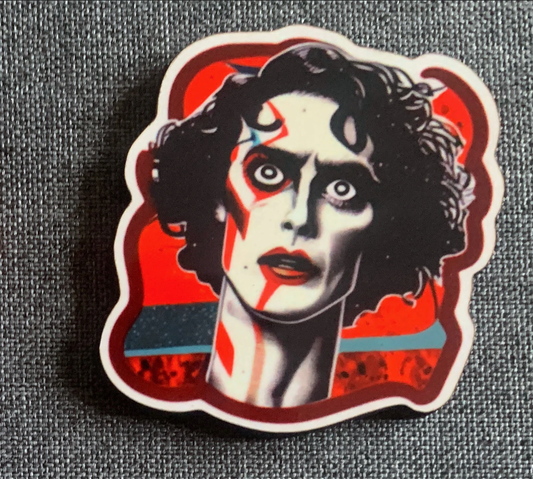 Frank-N-Furter Pin Badge/ Magnet - Rocky Horror Show