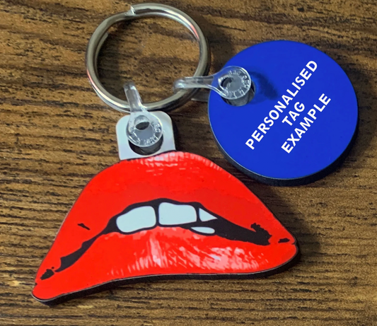 Rocky Horror Lips Keyring - Rocky Horror Show