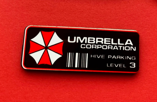 Umbrella Corporation ID Tag Pin Badge/ Magnet - Resident Evil