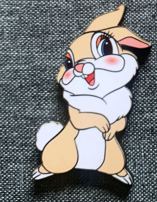 Mrs Bunny Pin Badge/ Magnet - Bambi