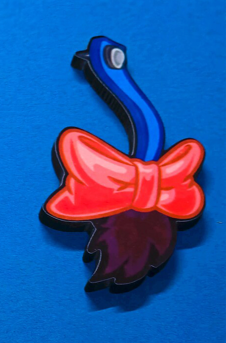 Eeyore Tail Pin Badge/ Magnet - Winnie the Pooh