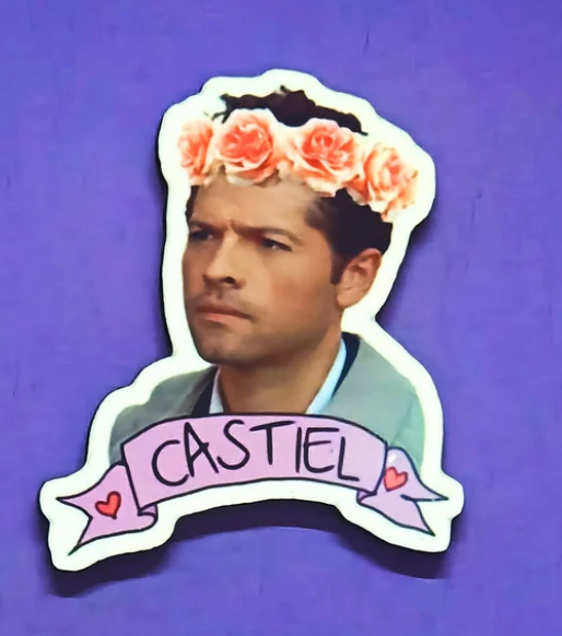 Castiel Pin Badge/ Magnet - Supernatural