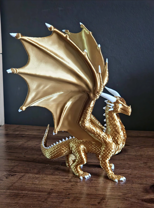 Golden Dragon Ornament