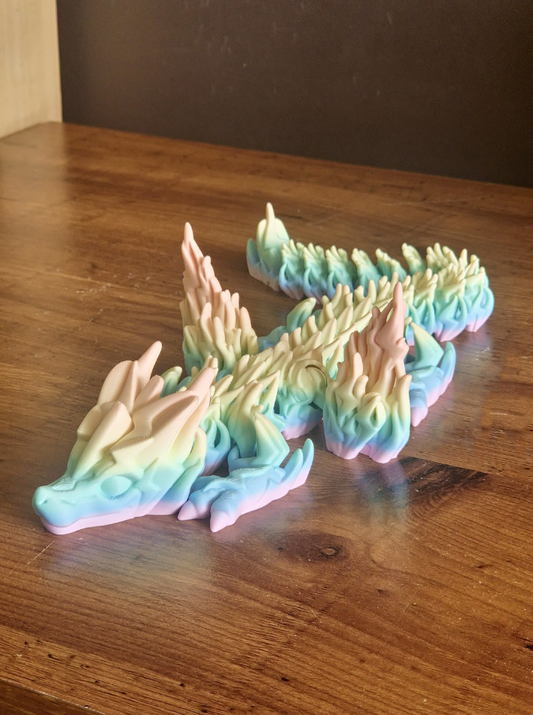 Flexi Winged Pastel Dragon