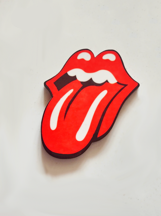 Rolling Stones Tongue Pin Badge/ Magnet