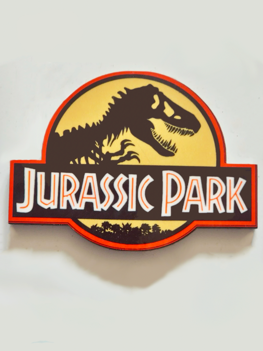 Jurassic Park Pin Badge/ Magnet