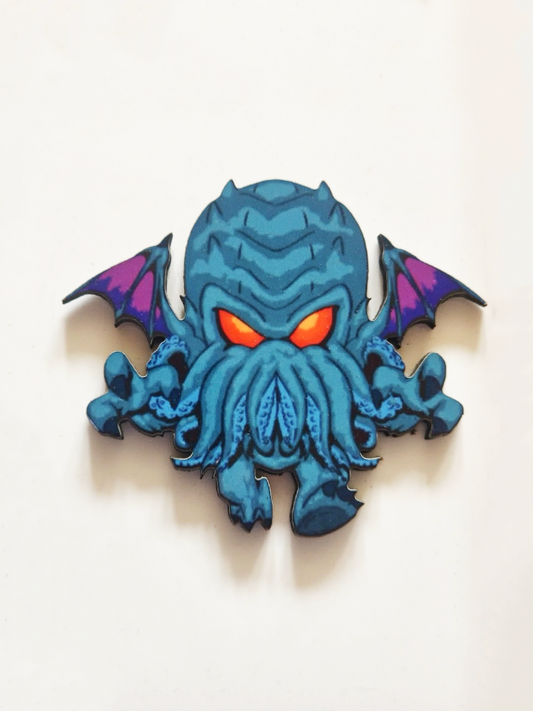 Cthulhu Pin Badge/ Magnet