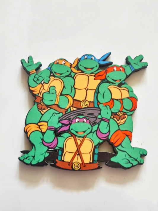 Teenage Mutant Ninja Turtles Pin Badge/ Magnet