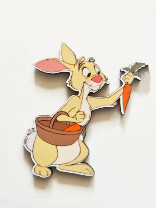 Rabbit Pin Badge/ Magnet - Winnie the Pooh