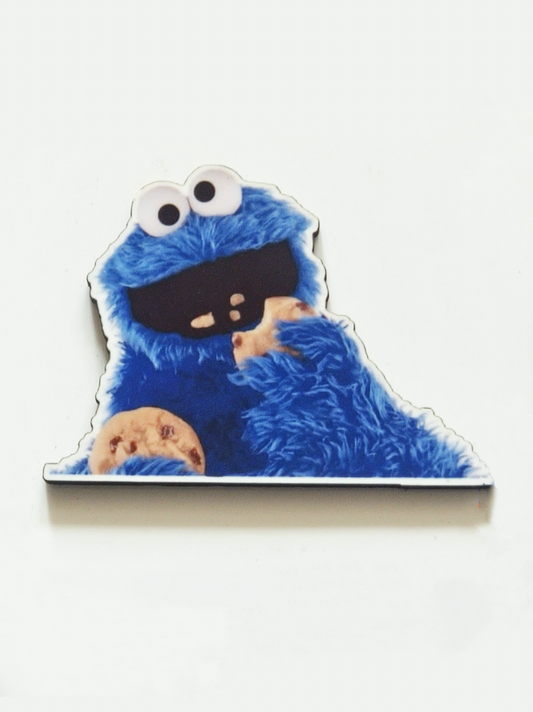 Cookie Monster Pin Badge/ Magnet - Sesame Street