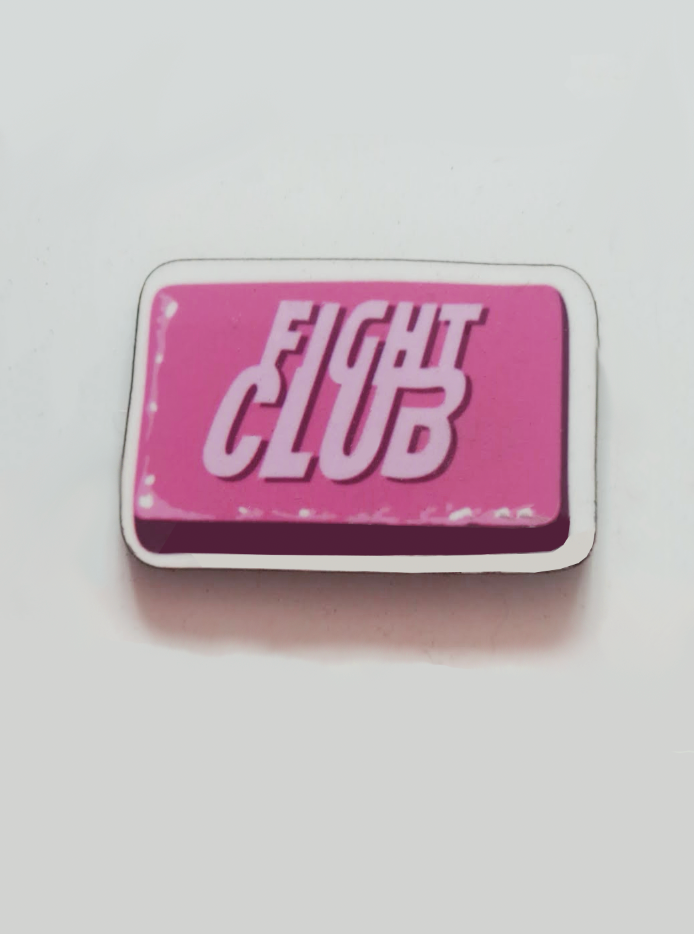 Fight Club Pin Badge/ Magnet