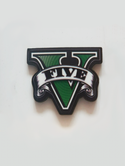 GTA 5 Symbol Pin Badge/ Magnet