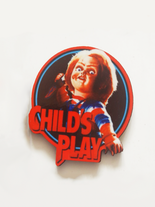 Child's Play Pin Badge/ Magnet