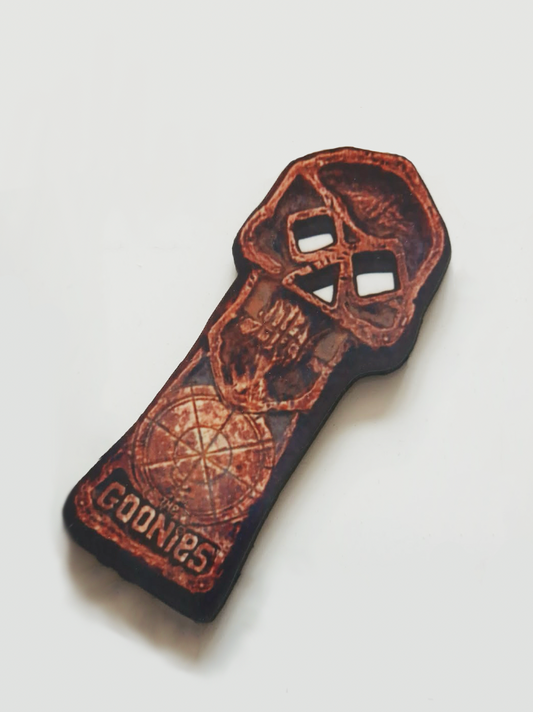 Skeleton Key "Copper Bones" Pin Badge/ Magnet - The Goonies