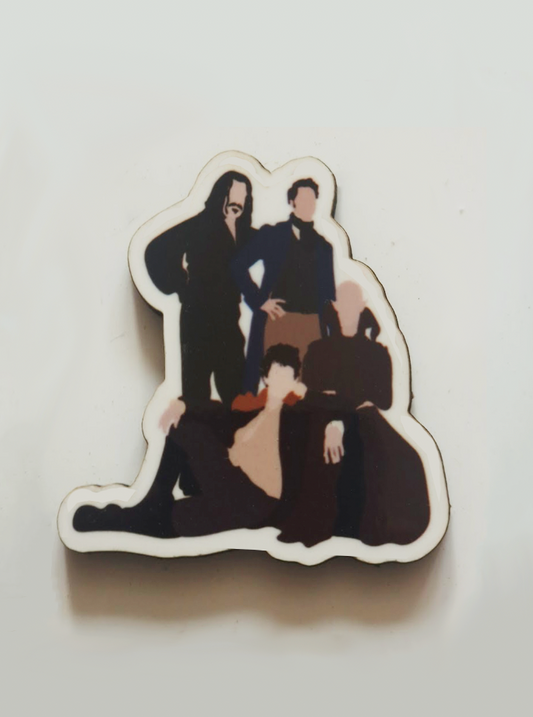 What We Do in the Shadows All Cartoon Pin Badge/ Magnet