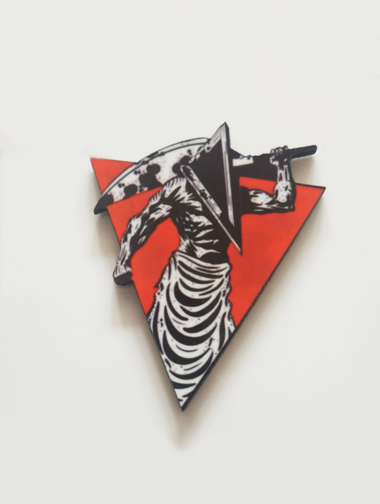 Pyramid Head Pin Badge/ Magnet - Silent Hill
