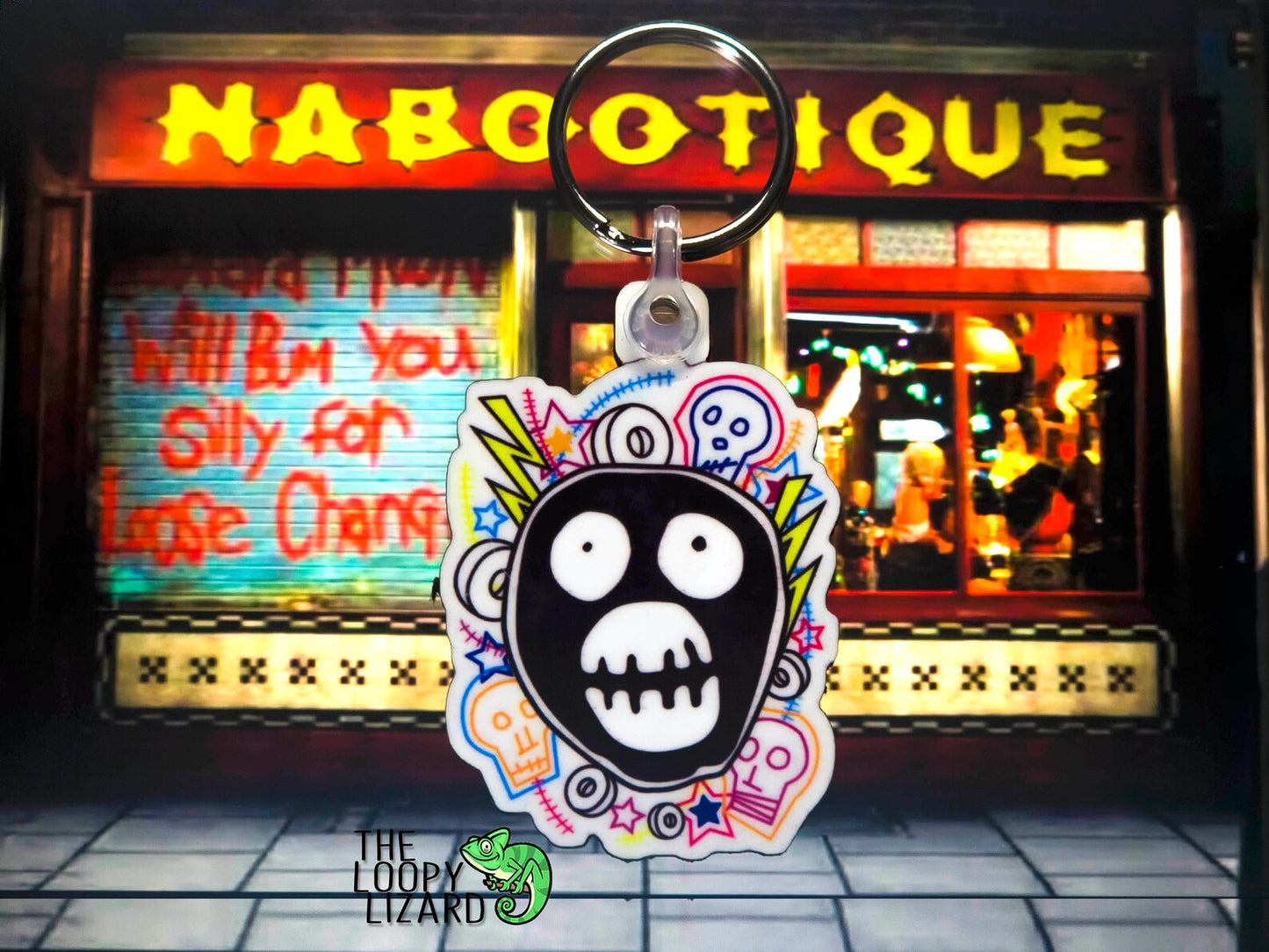The Mighty Boosh Keyring