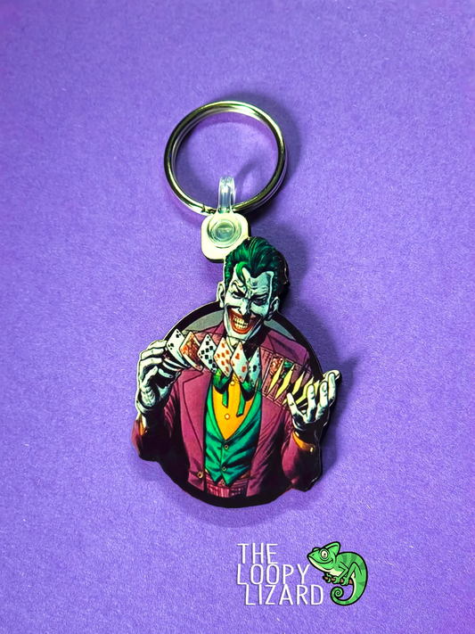 Classic Joker Keyring - Batman