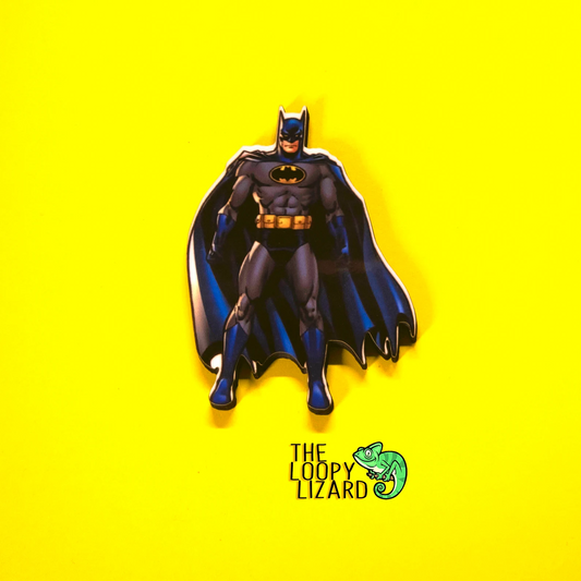 Classic Batman Pin Badge/ Magnet
