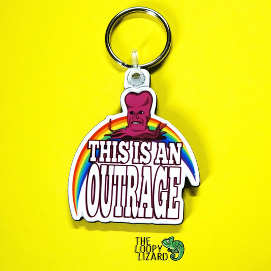Tony Harrison Keyring - The Mighty Boosh