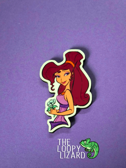 Megara Pin Badge/ Magnet - Hercules