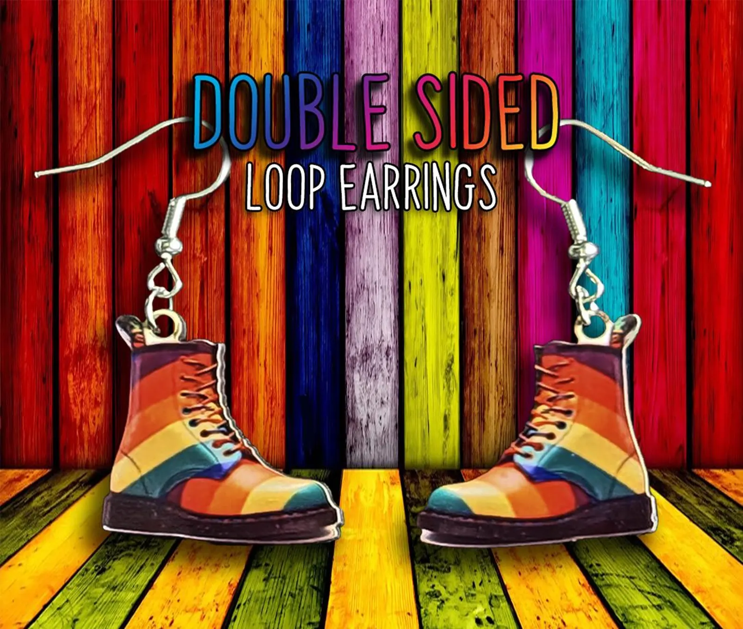 Rainbow Doc Martin Boot
