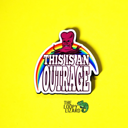 Tony Harrison Pin Badge/ Magnet - The Mighty Boosh