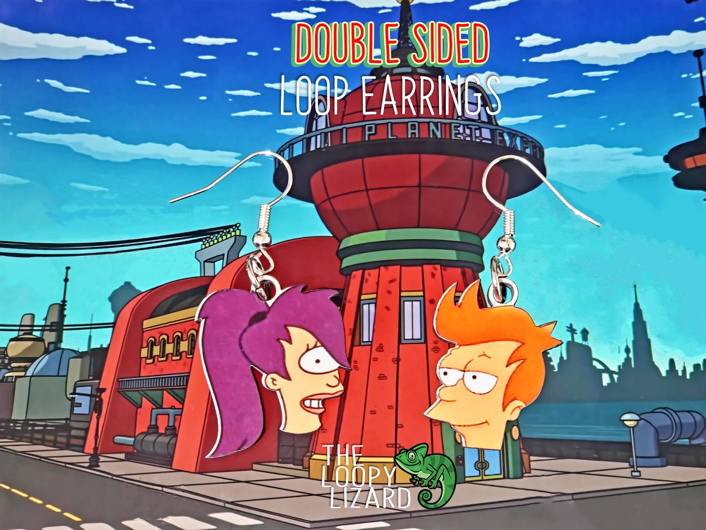 Leela and Fry - Futurama