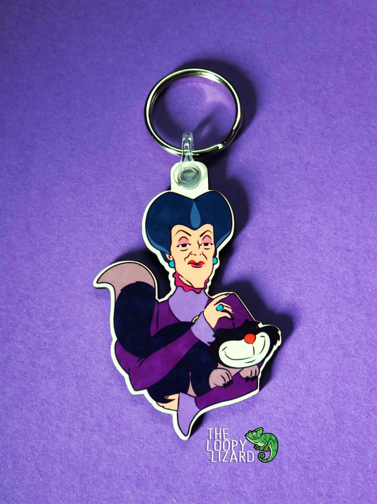 Lady Tremaine/Wicked Stepmother Keyring - Cinderella