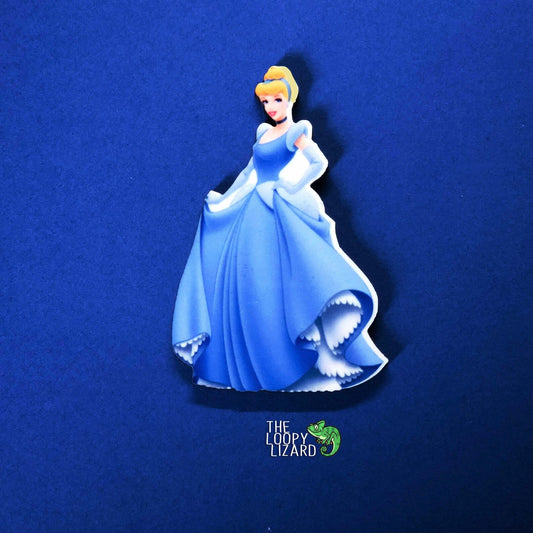 Cinderella Pin Badge/ Magnet