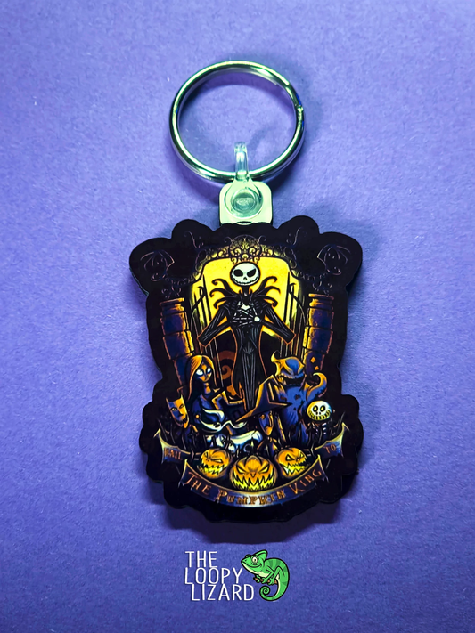 The Pumpkin King Keyring - The Nightmare Before Christmas