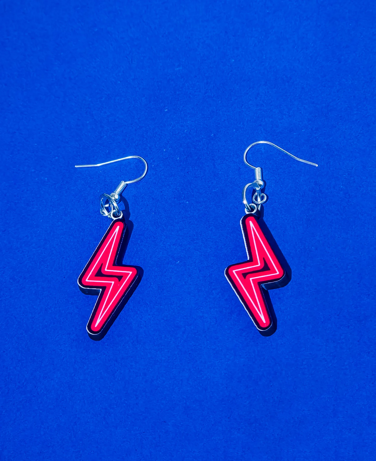 Neon Lightning Bolt - Pink