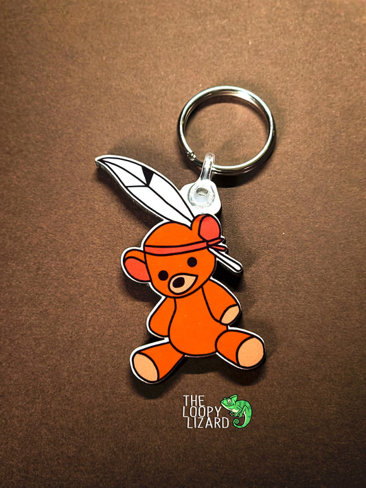Mr Snuggles Keyring - Peter Pan