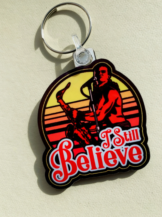 Sax Man "I Still Believe" Keyring - The Lost Boys