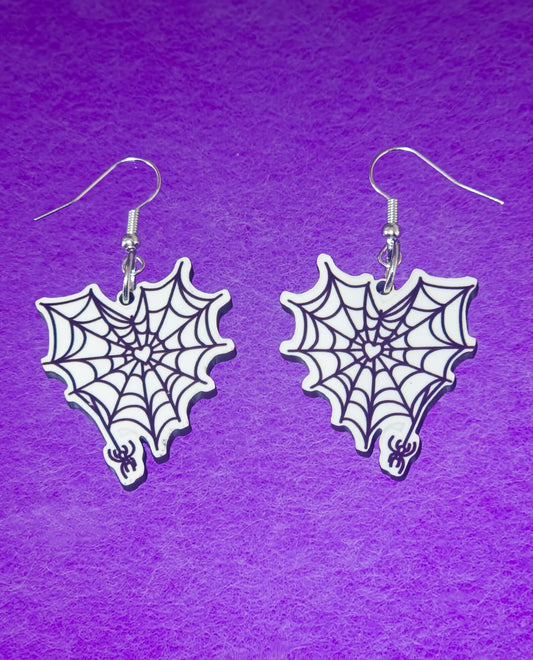 Spider Web Heart