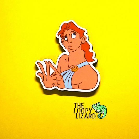 Young Hercules Pin Badge/ Magnet