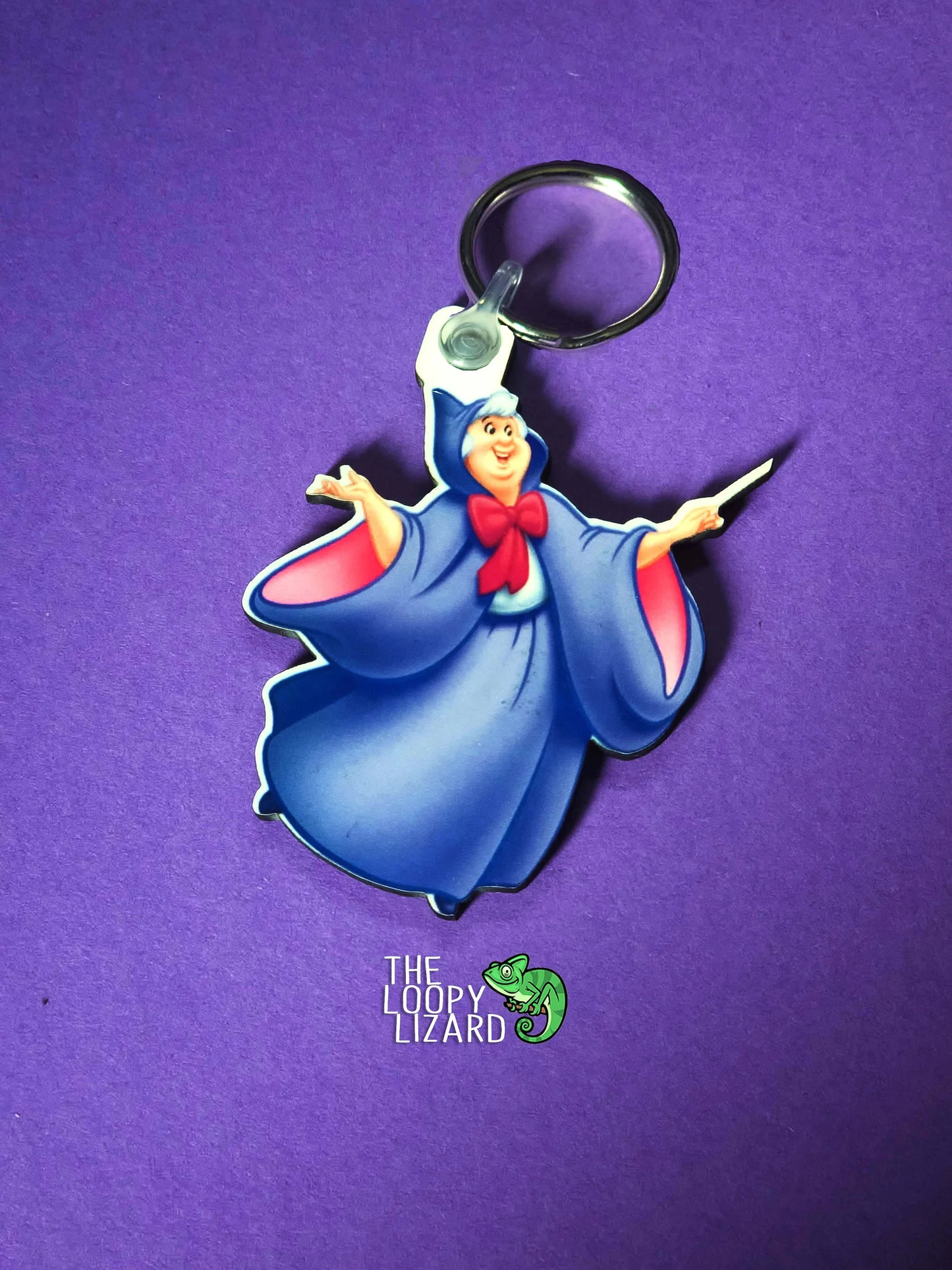 Fairy Godmother Keyring - Cinderella