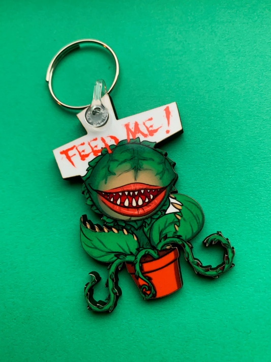 Audrey "Feed Me!" Keyring - Little Shop of Horrors