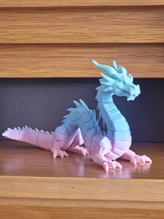 Pastel Dragon Ornament