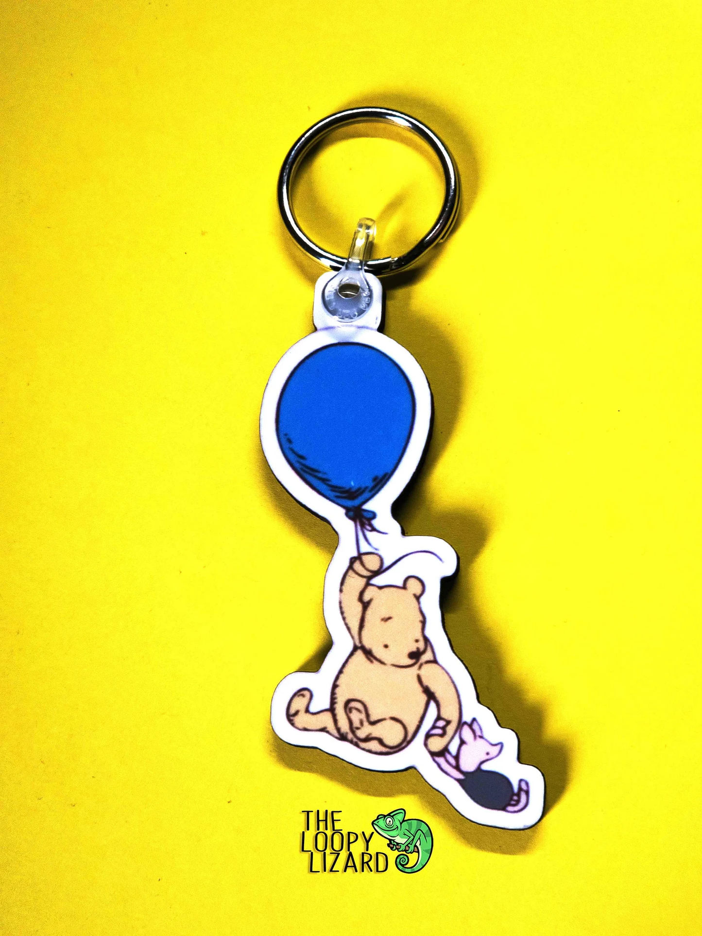 Winnie the Pooh Balloon Keyring