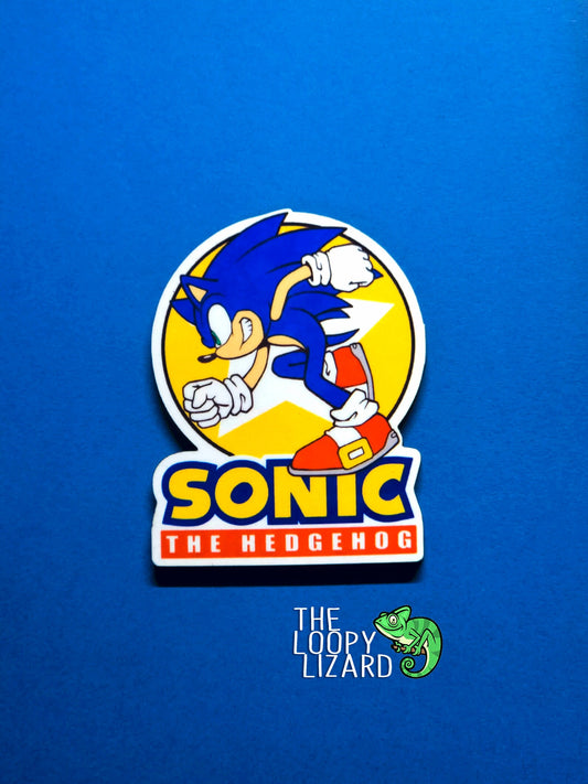 Sonic the Hedgehog Pin Badge/ Magnet