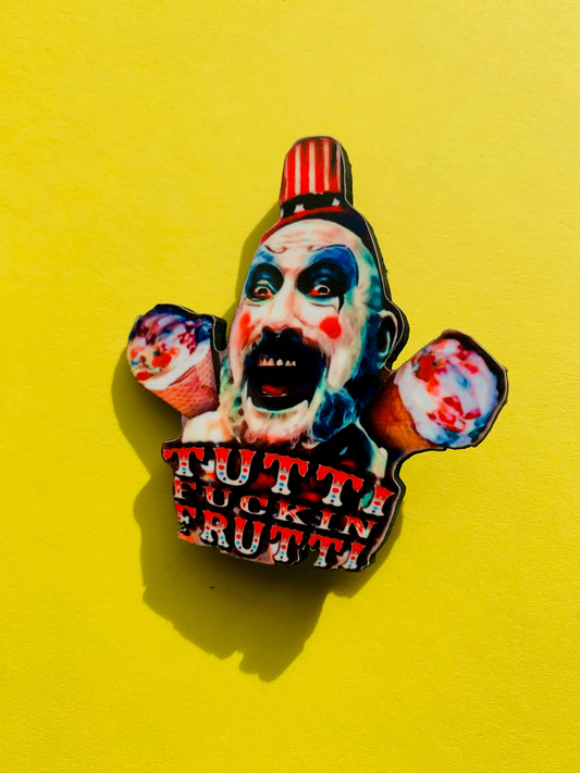 Captain Spaulding Pin Badge/ Magnet - House of 1000 Corpses