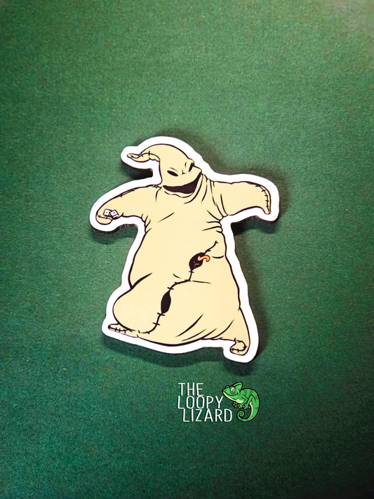Oogie Boogie Pin Badge/ Magnet - The Nightmare Before Christmas