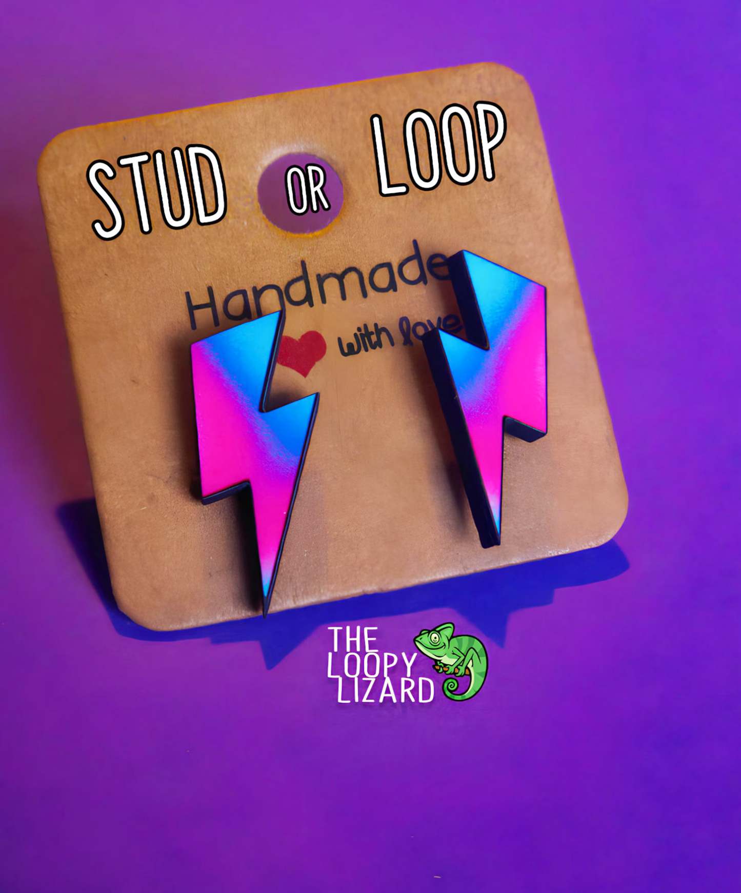 80's Style Lightning Bolt